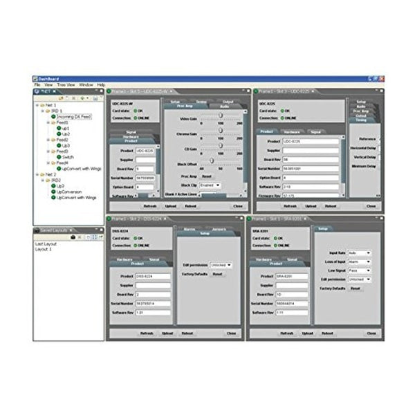 Blackmagic Design BMD-DB-VIEW openGear - Dashboard - Advanced Tree Vie