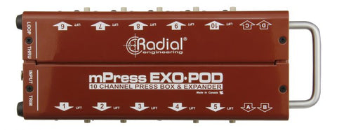 Radial Exo-Pod top view horizontal