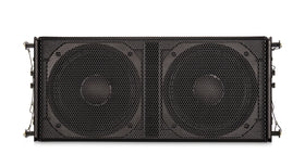 QSC WL3082-BK Ultra compact high performance line array module Front View