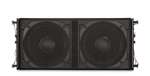 QSC WL3082-BK Ultra compact high performance line array module Front View