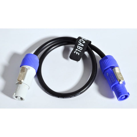 American DJ PLC1 1.5' Powercon Link Cable. 3x2.08mm² cbl !! PLC1