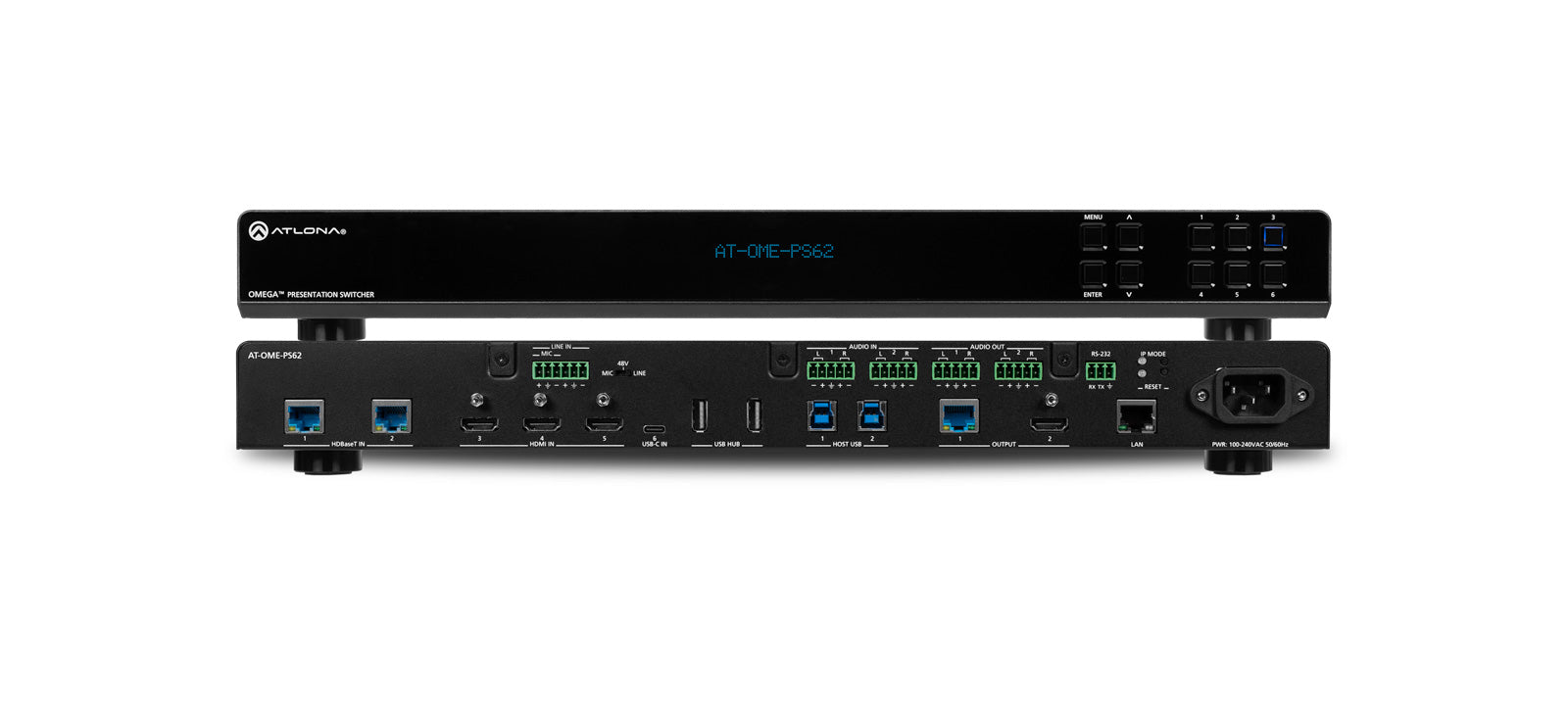 Audio Limited A10-RACK - enclosure for wireless microphone receiver