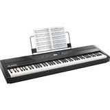 Alesis Recital Pro 88-Key, hammer-action digital piano with 12 sounds, 20-watt speakers, FX, Music rest and sustain pedal input