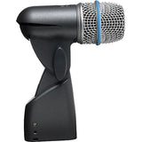 Shure BETA 56A Supercardioid Swivel-Mount Dynamic Microphone with High Output Neodymium Element, for Instrument Applications