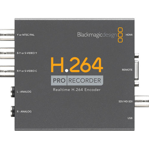 Blackmagic Design BMD-VIDPROREC H.264 Pro Recorder top view
