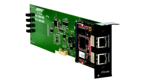 Bose ControlSpace ESP-00 Dante Network Card Quarter Left