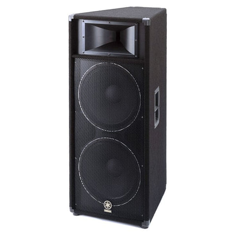 Yamaha S215V Dual 15 Inch Speaker Right Side Angle View