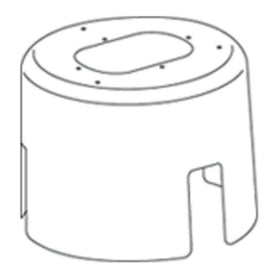 Bose Plenum Cover for Surface-Mount drawing illustration