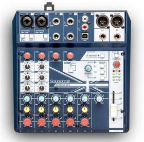 Soundcraft Notepad-8FX Front View