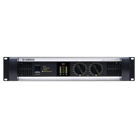 The Yamaha PC9501N Power Amplifier Front View