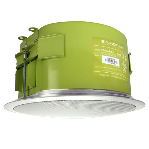 CM62-EZ-II-WH Speaker in White front side view