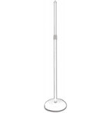 OnStage MS7201QTRW Quarter-Turn Round Base Mic Stand (White)