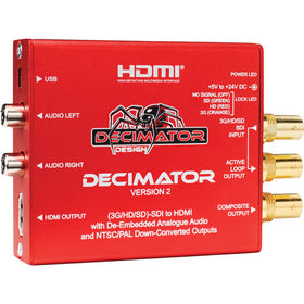 Decimator DECIMATOR 2: 3G/HD/SD-SDI to HDMI quarter right