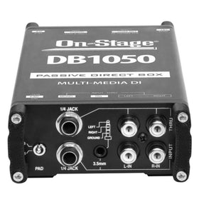 OnStage DB1050 Passive Multi-Media DI Box
