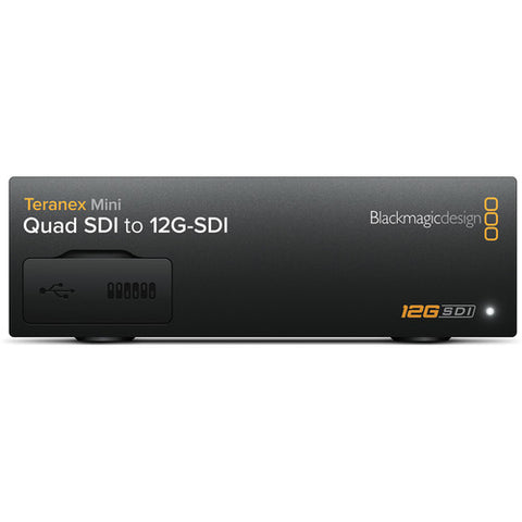 Blackmagic Design BMD-CONVNTRM/DA/QDSDI Teranex Mini - Quad SDI to 12G-SDI front view