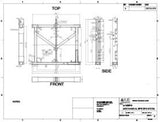 VUE Audiotechnik al-8SBFB Fly bar for al-8SB arrays (requires 2x fly al-8 under al-8SB)