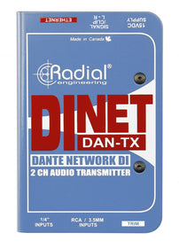 Radial DiNet Dan-TX vertical top view