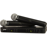 Shure BLX288/SM58 Wireless Dual Vocal System with two SM58 (H10 ,H11, H9, J11)