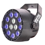 American DJ MINI PAR UVW LED quarter left