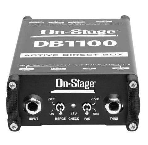 OnStage DB1100 Active DI Box