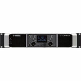 The Yamaha PX3 Two channel Live Sound Amplifier with DSP 500w x 2 Front View