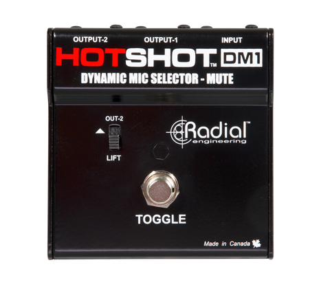 Radial HotShot DM1 front view