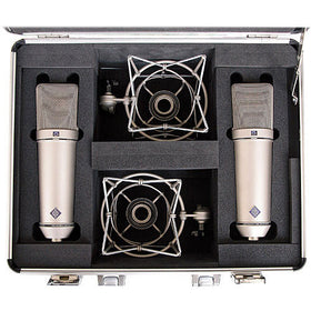 Neumann U 87 AI-STEREO front top view