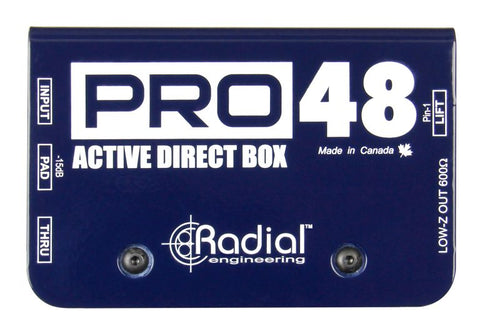 Radial Pro48 top front view