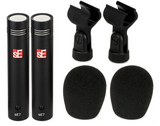 SE Electronics SE7-PAIR-U, Factory Matched Pair of sE7 Microphones with Clips, SMALL-DIAPHRAGM CONDENSER MICROPHONE STEREO PAIR