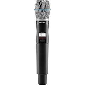 Shure QLXD2/B87A Wireless Handheld Transmitter with Beta 87A Microphone