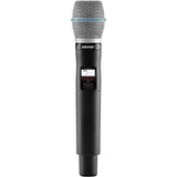 Shure QLXD2/B87A Wireless Handheld Transmitter with Beta 87A Microphone