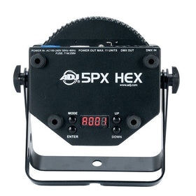 American DJ HEX355 5PX HEX 5x12W RGBAW+UV