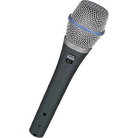 Shure BETA87A Supercardioid / Shure BETA87C Cardioid Condenser, for Handheld Vocal Applications