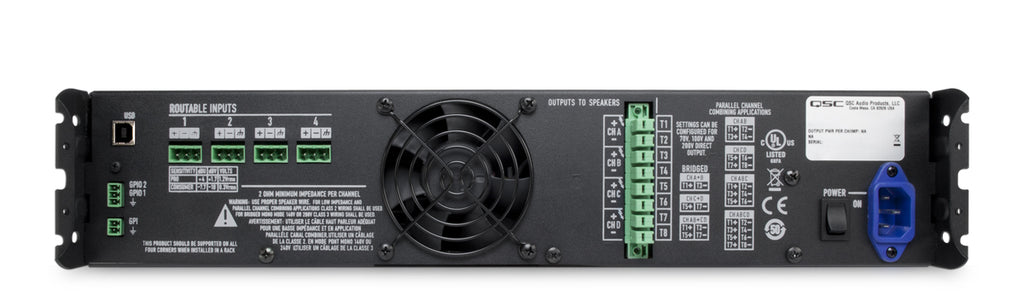 QSC CXD4.2 2000W 4 CHANNEL Amplifier