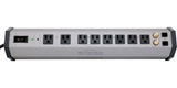 Furman PST-8, 15A Advanced AC Strip 8 Outlets W/SMP and EVS, 15A, 8Ft Cord, Exceeds UL1449 Standard