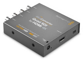 Blackmagic Design BMD-CONVMBSQUH4K2 Mini Converter - SDI to HDMI 4K 2 quarter left