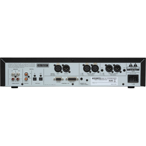Tascam CD-RW901MKII CD RECORDER rear view