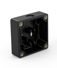 On-wall junction box black color