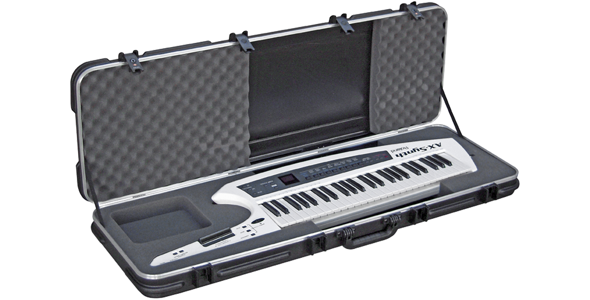 SKB 1SKB 44AX Hardshell Case for Roland AX Synth with TSA Latches and Over molded Handle