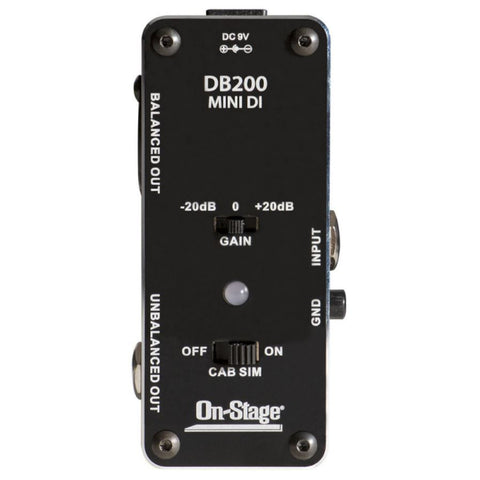 OnStage DB200 Mini DI Box