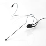 THOR HM-SEO11-T-TA4F(Tan / Brown / Black) Hammer SE-11 Single Ear Microphone 115mm Omni-Directional, Headset Adapter, w/TA4F Connector