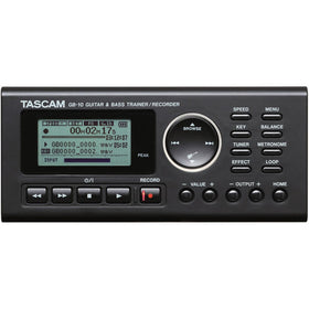 Tascam GB-10 GUITAR TRAINER/RECORDER front view