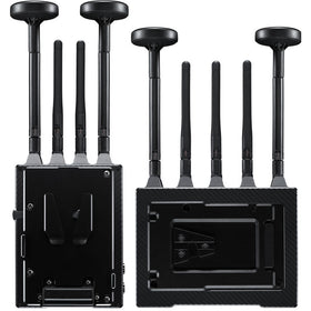 Teradek Bolt MAX Bolt 4K MAX 12G-SDI/HDMI Wireless TX/RX Set, Deluxe Set, with Battery Mounts