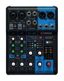 Yamaha MG06X, USB Mixer ( Top View )