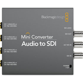 Blackmagic Design BMD-CONVMCAUDS2 Mini Converter - Audio to SDI 2 top view
