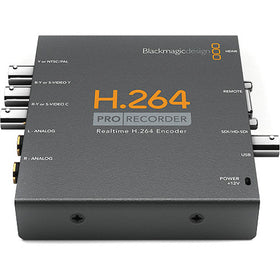 Blackmagic Design BMD-VIDPROREC H.264 Pro Recorder front top view