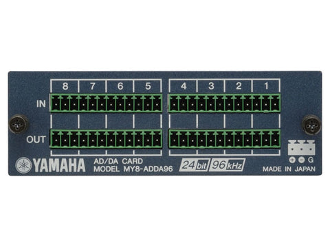 Yamaha MY8ADDA96 8 input 8 output card for Yamaha Digital Consoles