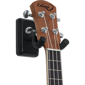 GATOR GFW-UKE-HNGRBLK (Black) / GFW-UKE-HNGRCHR (Cherry)/ GFW-UKE-HNGRMHG (Mahogany) / GFW-UKE-HNGRMPL (Maple) Guitar & Amp Stands Gator Frameworks Wall Mounted Ukulele/Mandolin Hanger Mounting Plate