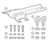 Mackie SRM350 / C200 Bracket Kit