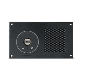 MXCMIU-FL Front plate with integrated loudspeaker and user controls
